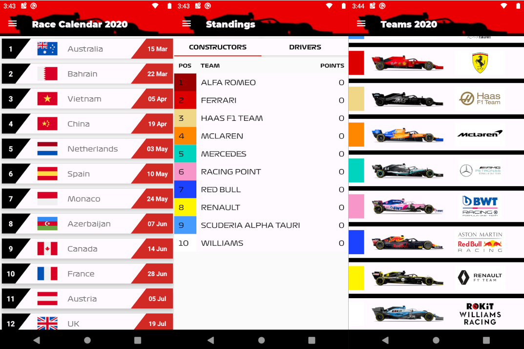 Formula News 1 screenshot