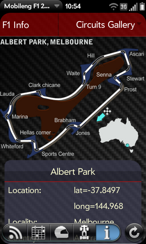 Mobileng F1 screenshot